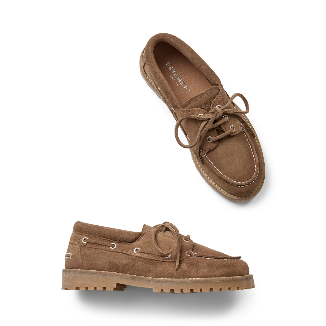 Pavement PAAlvina Suede Loafers Taupe suede 174