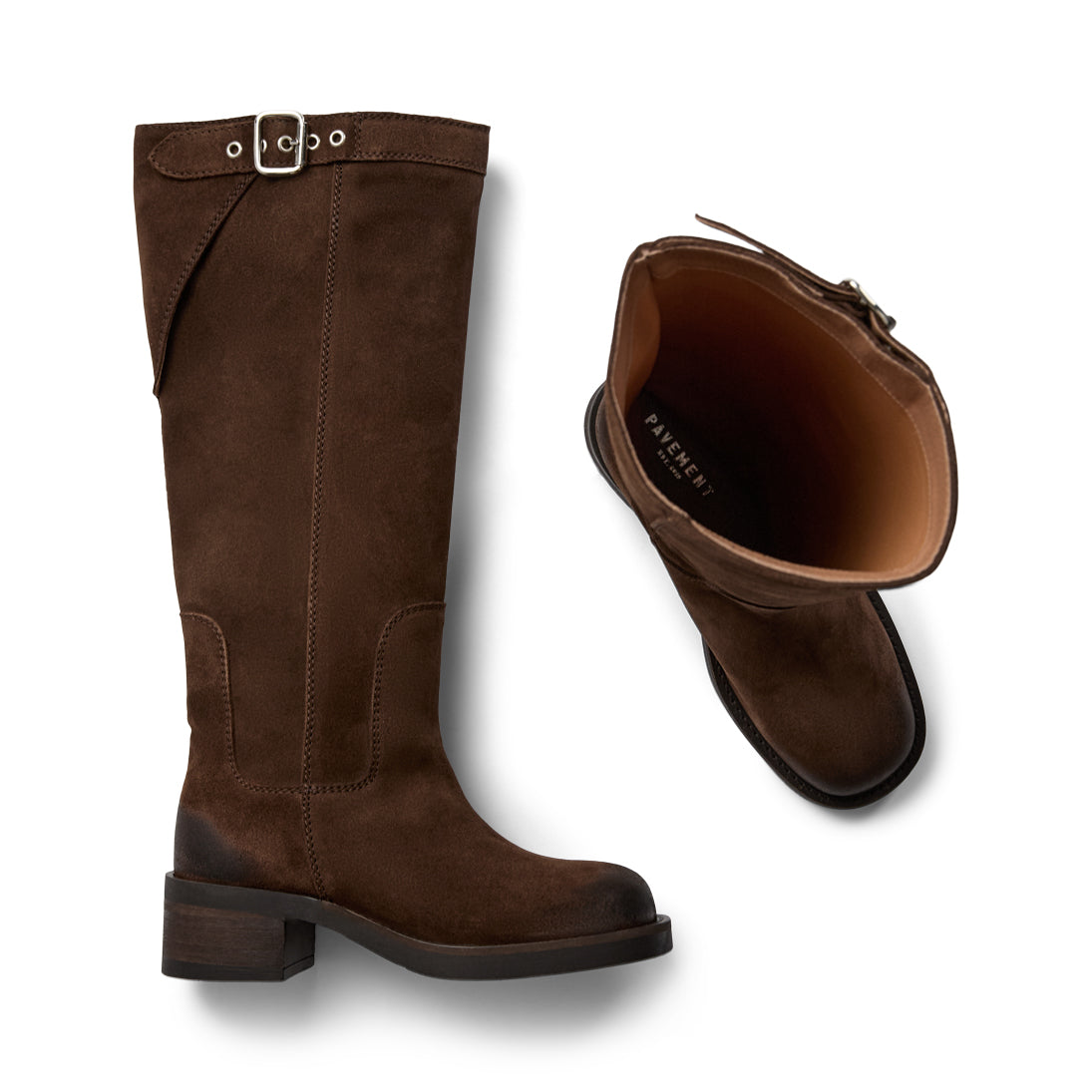 Pavement Anine suede Boots Brown suede 347