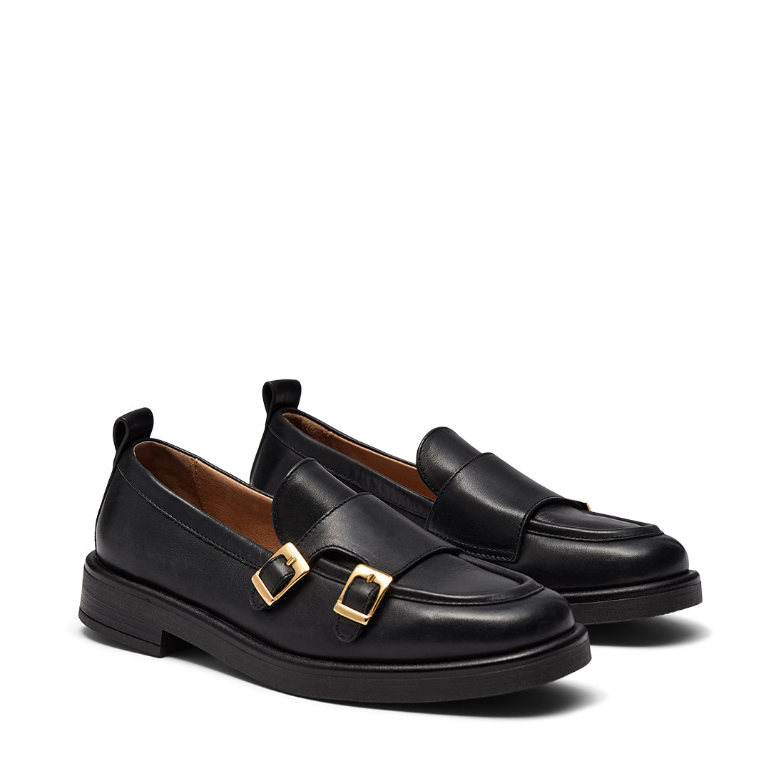 Pavement PACantina Loafers Black/gold 137