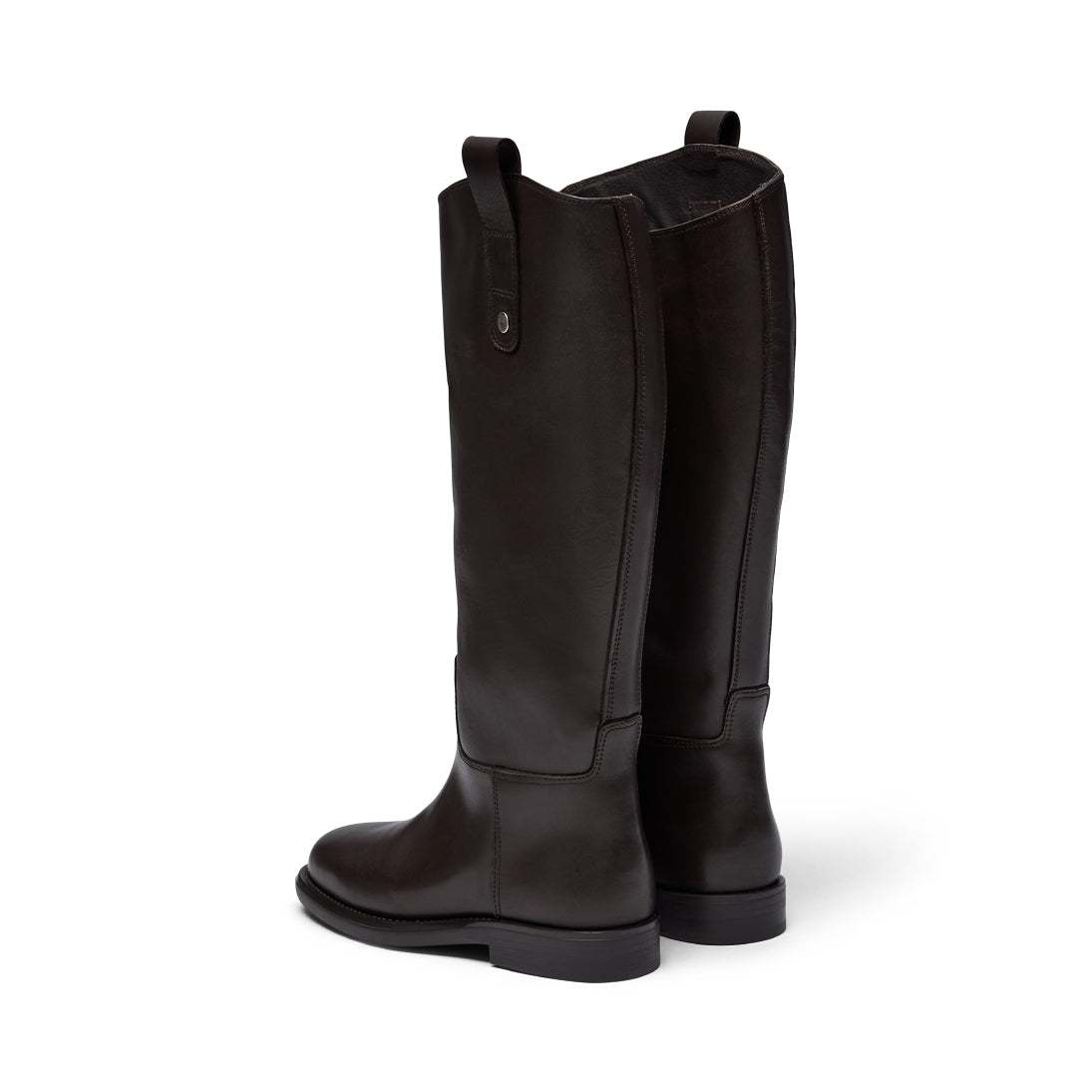 Pavement Eline Long boots Dark Brown 061