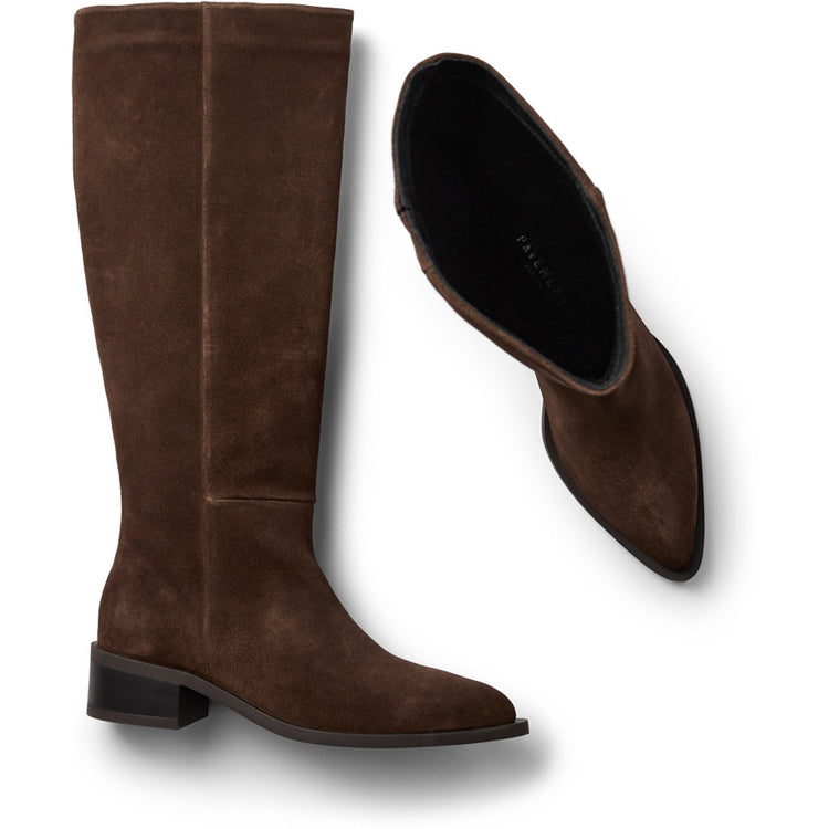 Pavement Finka Long boots Brown suede 347