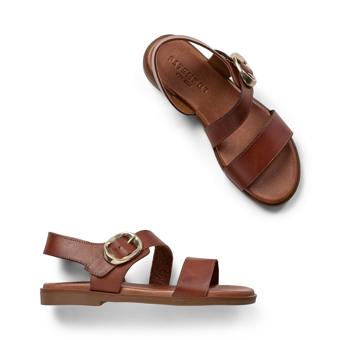 Pavement PAIsolda Sandals Tan 052