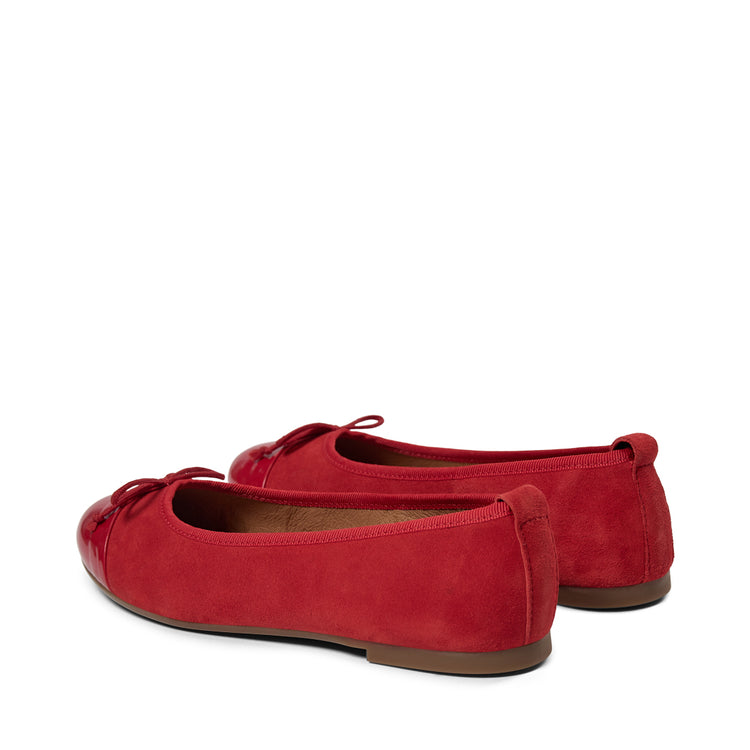 Pavement Lucy ballerinas Red/patent 780
