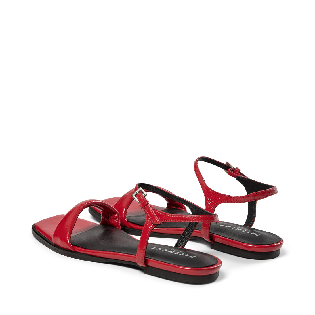 Pavement Luisa Sandals Red 075
