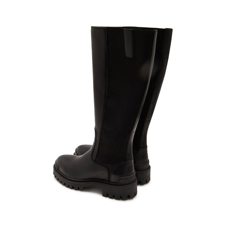 Pavement Mandy Long boots Black/Black 021