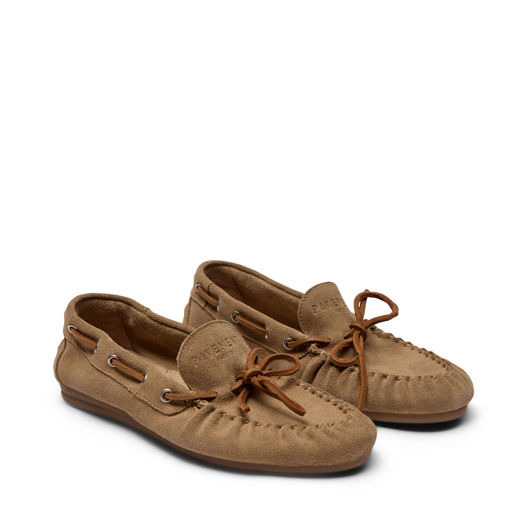Pavement Mona Loafers Taupe suede 174