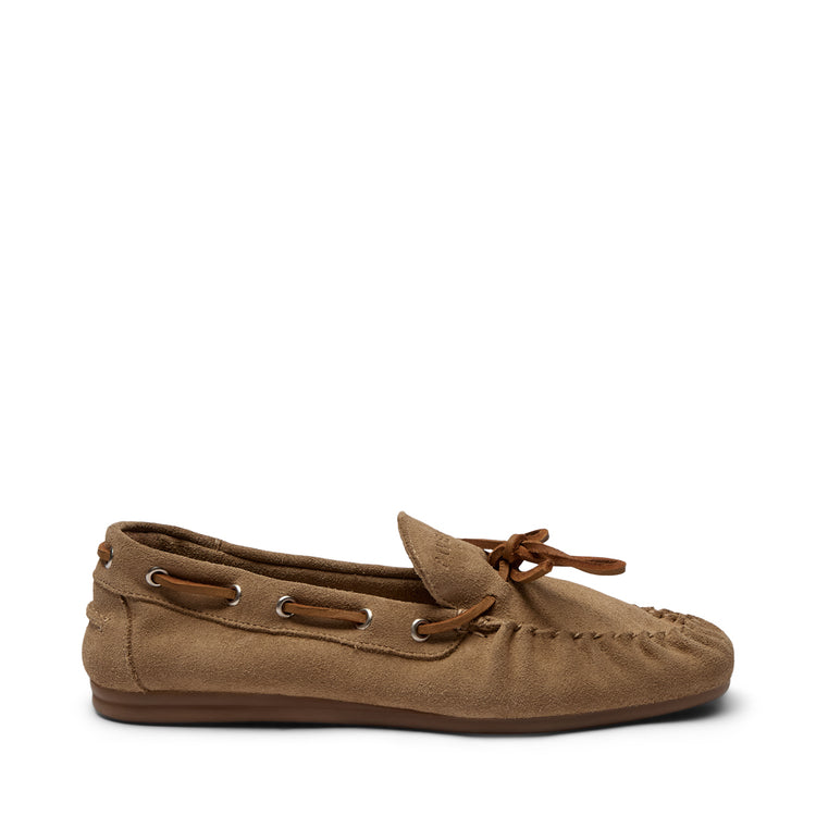 Pavement Mona Loafers Taupe suede 174