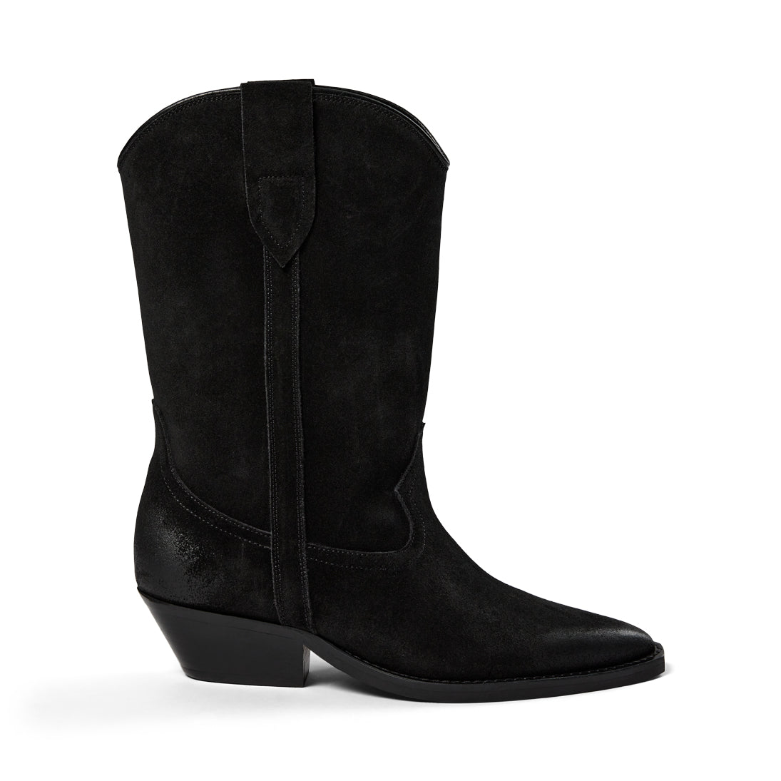 Pavement PANikki Suede Boots Black suede 017