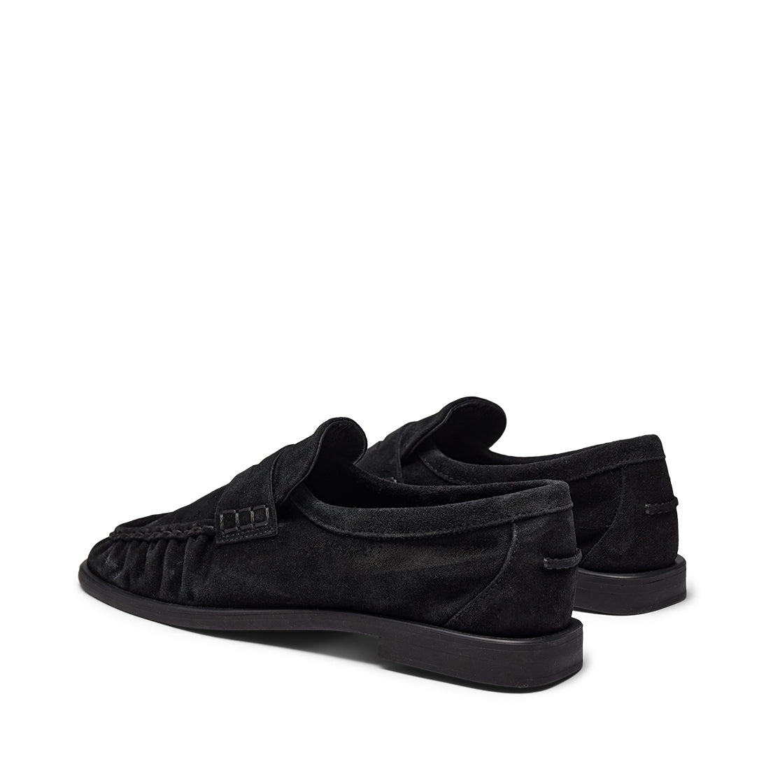 Pavement PAElmira Suede Loafers Black suede 017