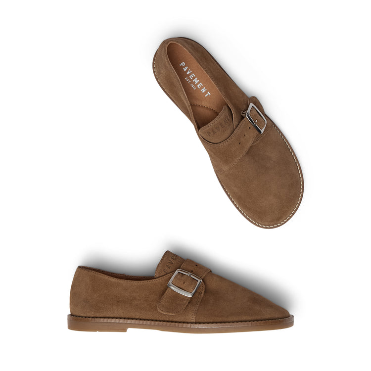 Pavement PAKeisa Loafers Tan suede 255