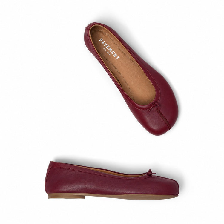 Pavement PAKenny ballerinas Bordeaux 044