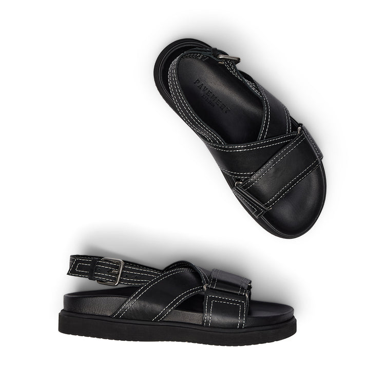 Pavement PALava Sandals Black/White 024