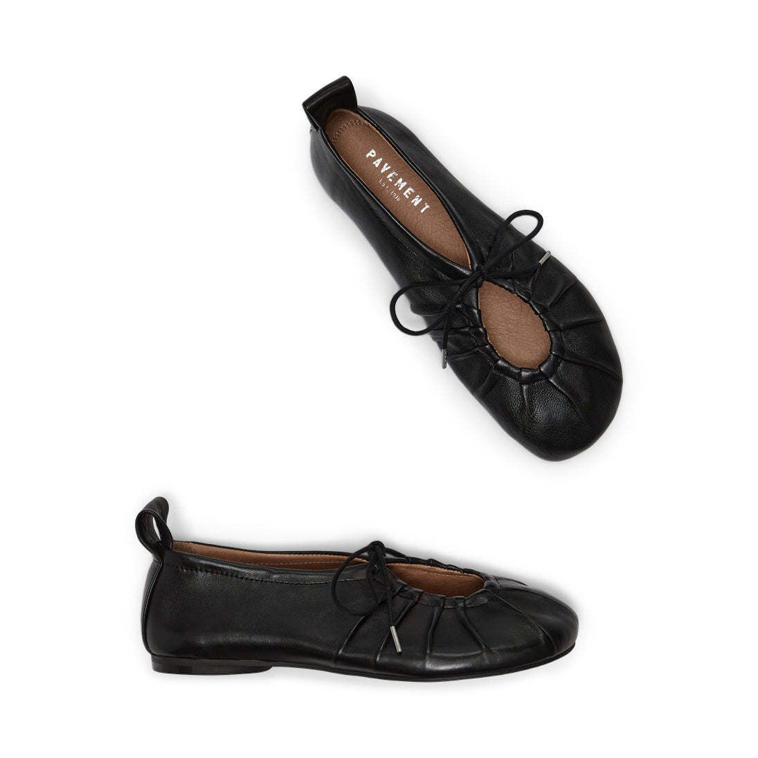 Pavement PALinn Ballerinas Black 020