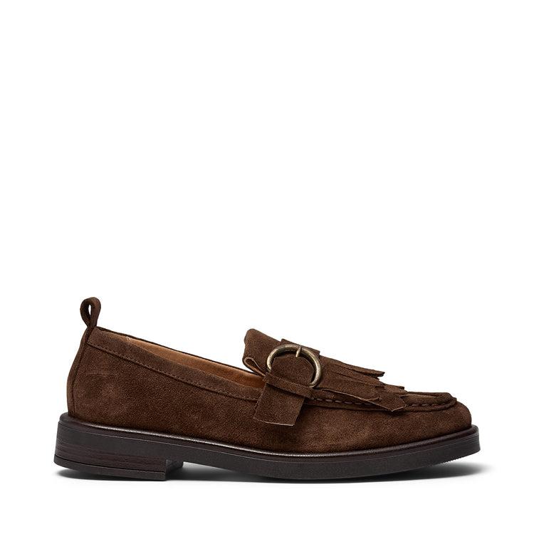 Pavement PAMatilda suede Loafers Brown Oil 485