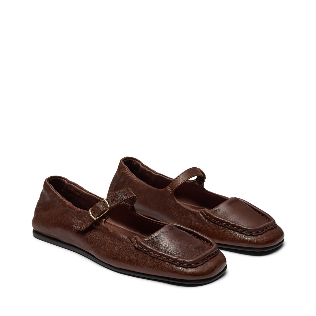 Pavement PAMyrian Loafers Brown 067
