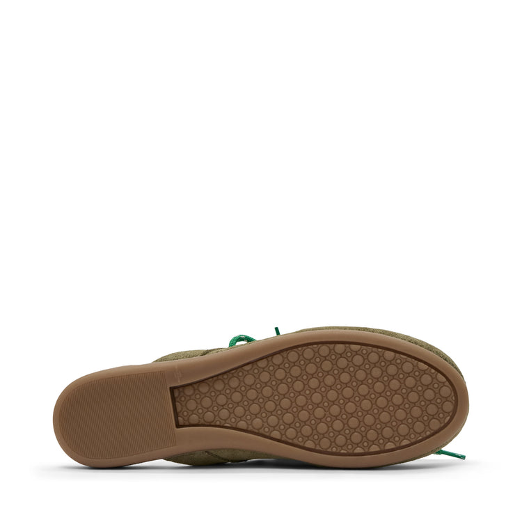 Pavement PAYasma Lace Loafers Olive green 1001