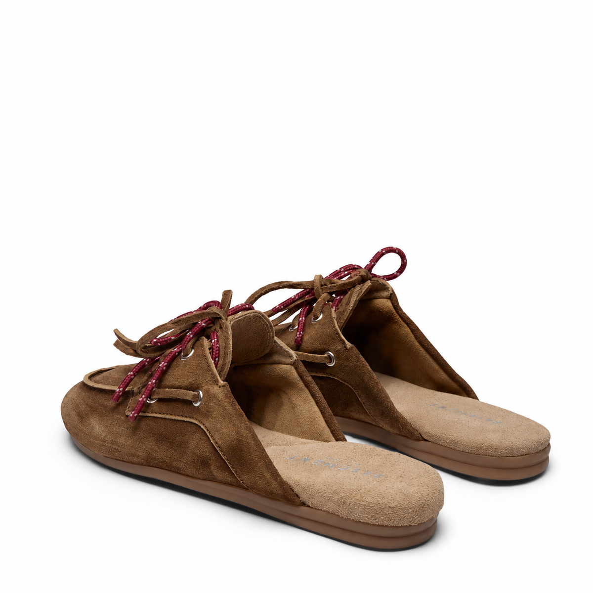 Pavement PAYasma Lace Mules Brown suede 347