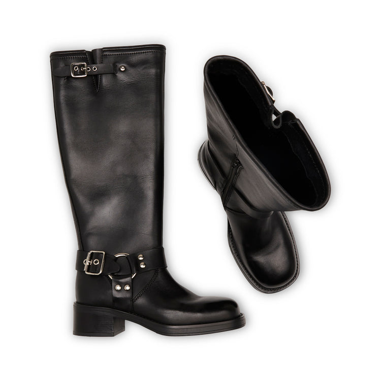 Pavement Tamera long Long boots Black 020