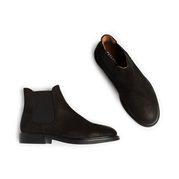Pavement Men Jesper Boots Black nubuck 015