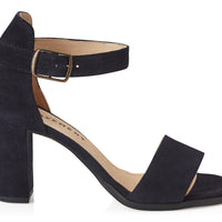 Silke - Black suede