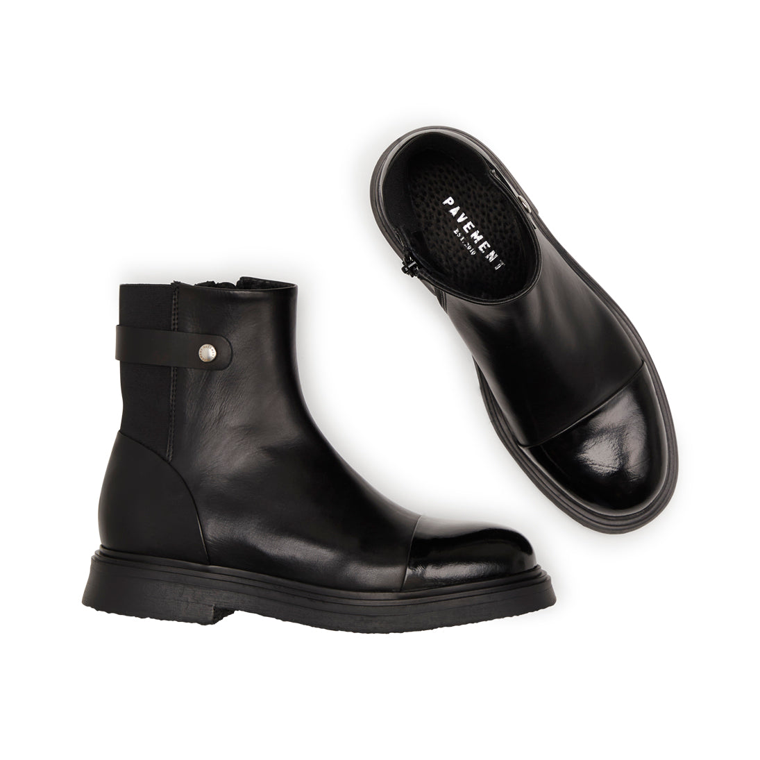 Pavement Brooke Boots Black/black patent 112