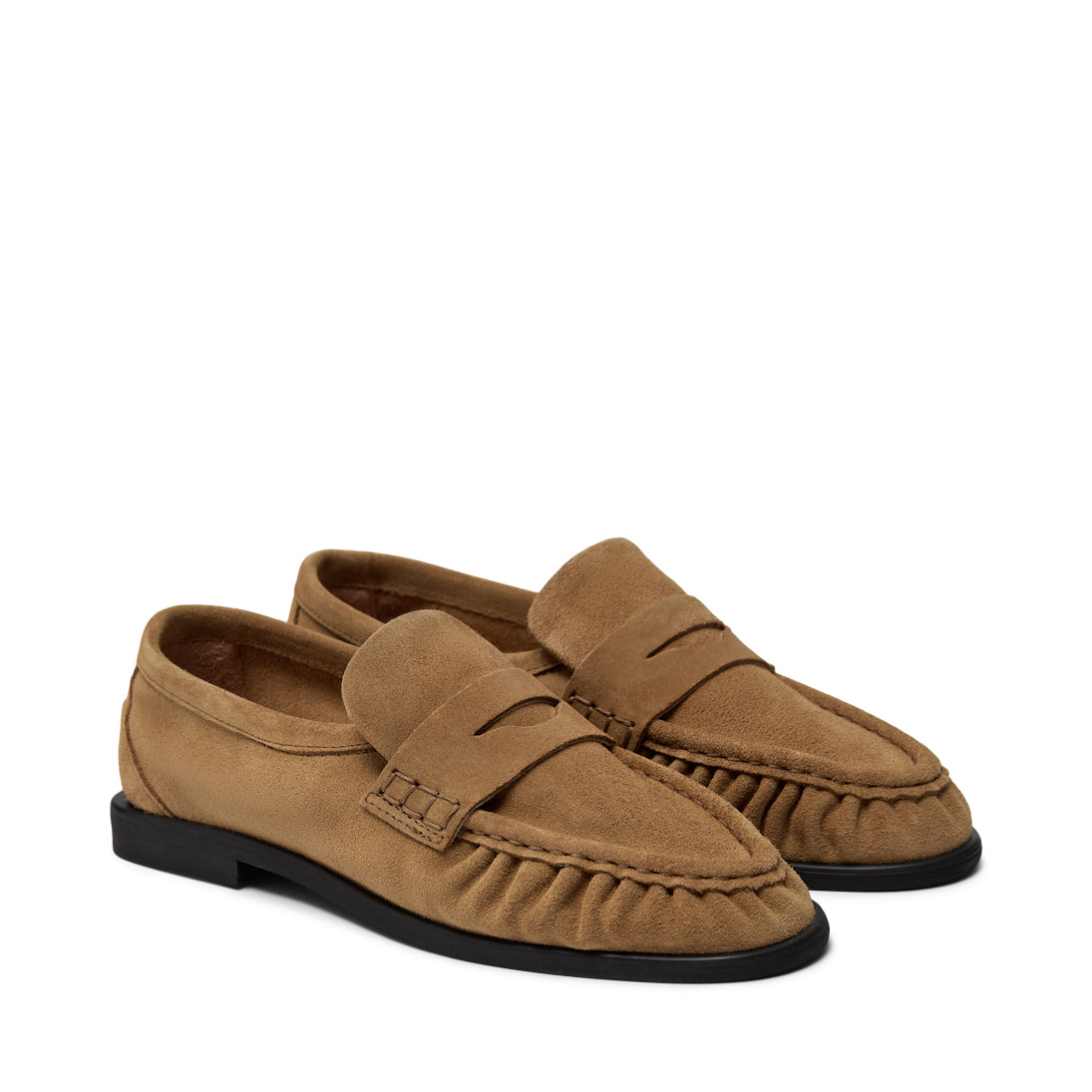 Pavement PAElmira Suede Loafers Tan suede 255