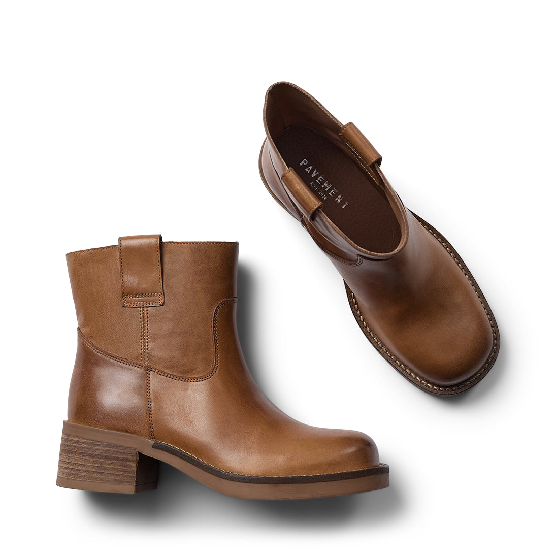 Pavement Jenny Vntage Boots Tan Vintage 717