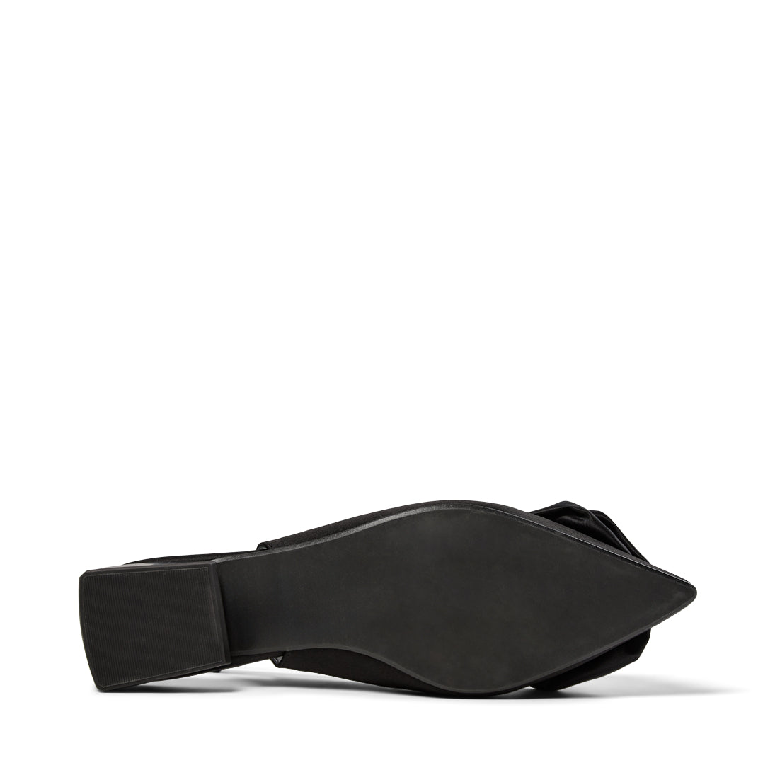 Pavement Kala Rose Slingback Black satin 705