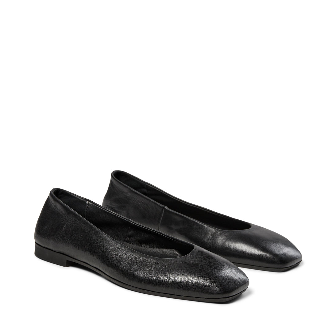 Pavement Katie ballerinas Black 020