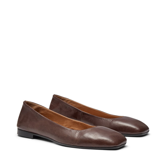 Pavement Katie ballerinas Brown 067