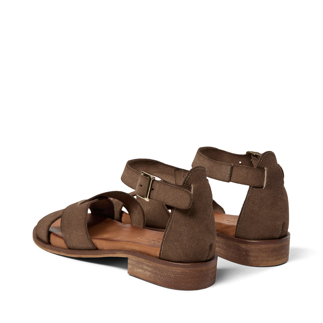 Pavement Kendra Suede Sandals Mole suede 100