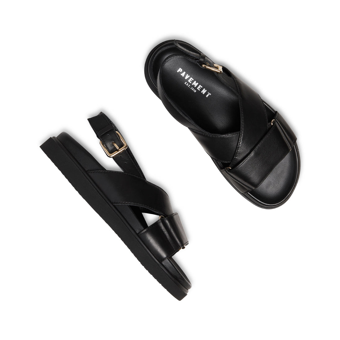 Pavement PALava Sandals Black 020