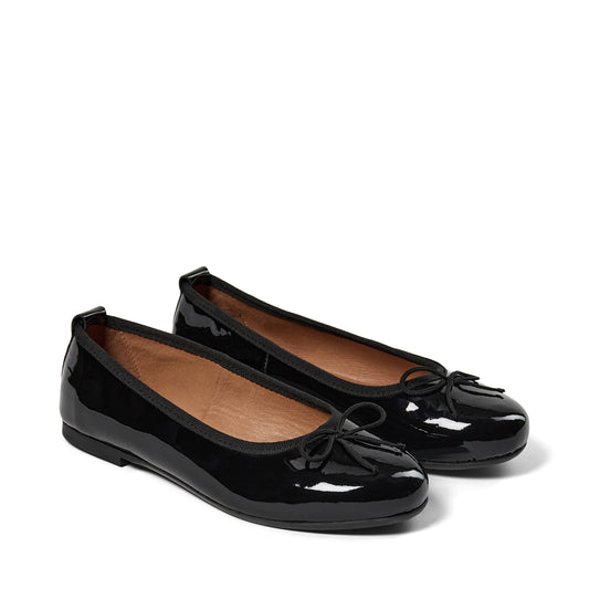 Pavement Lucy ballerinas Black patent 019