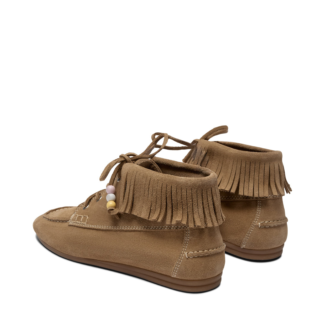 Pavement PAMarin Boots Fringle Boots Mushroom suede 769