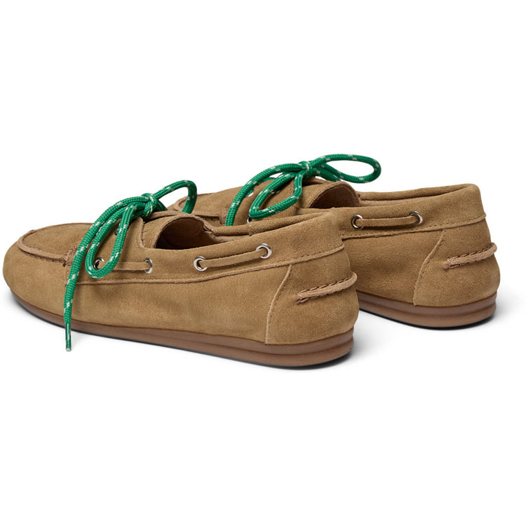 Pavement Marin Lace Loafers Taupe suede /green 699