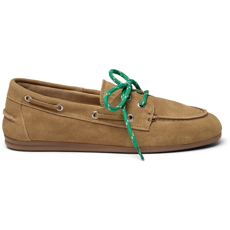 Pavement Marin Lace Loafers Taupe suede /green 699