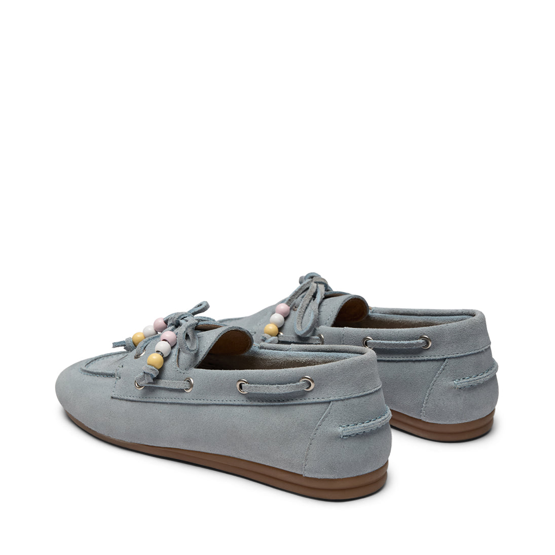 Pavement PAMarin Pearls Loafers Light blue suede 702