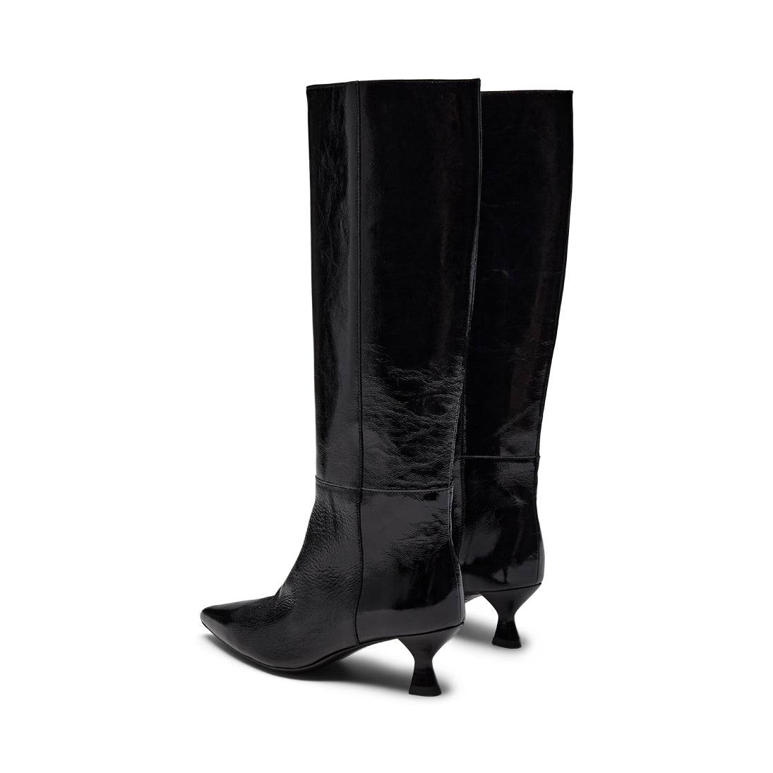 Pavement PAMartina Patent Long boots Black 020