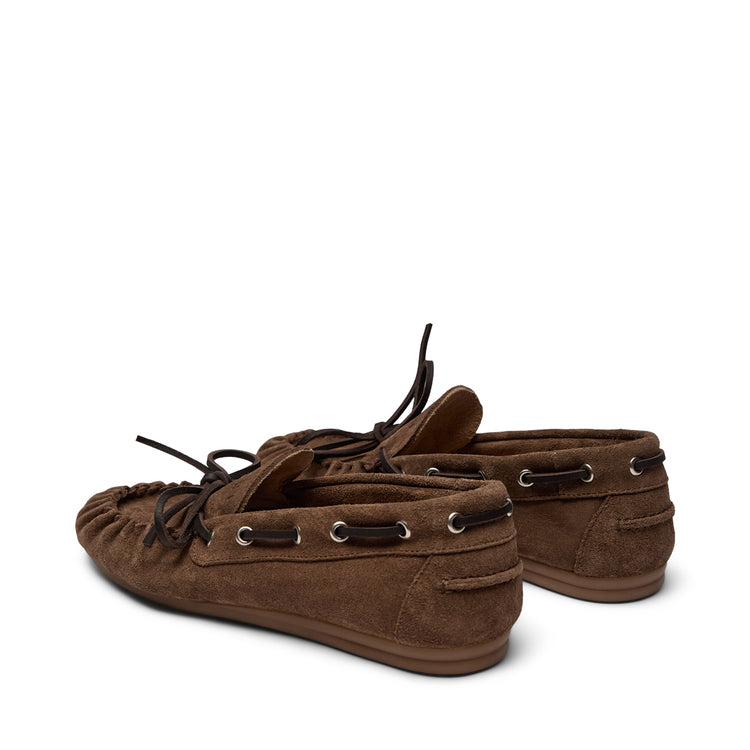 Pavement Mona Loafers Brown suede 347