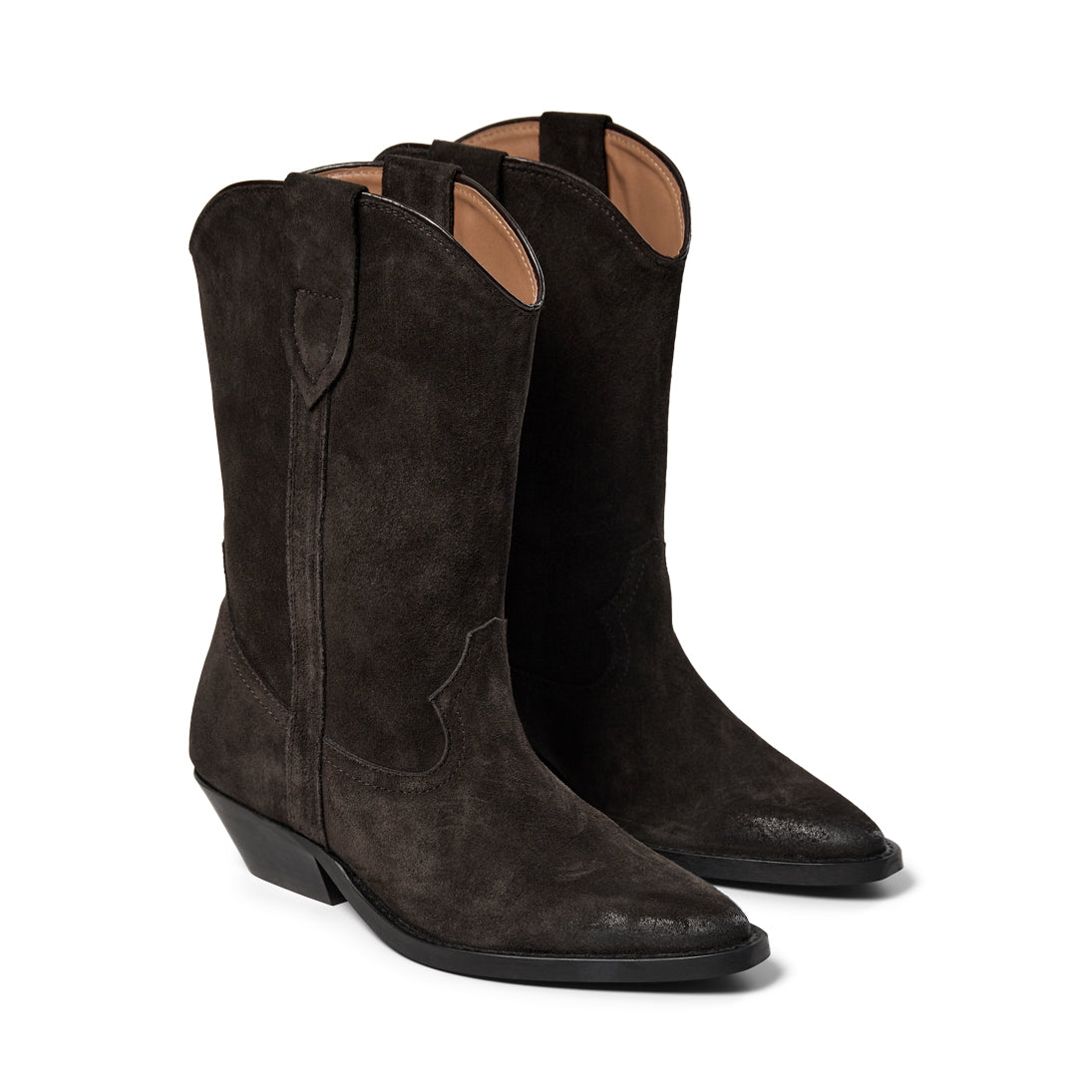 Pavement PANikki Suede Boots Brown suede 347