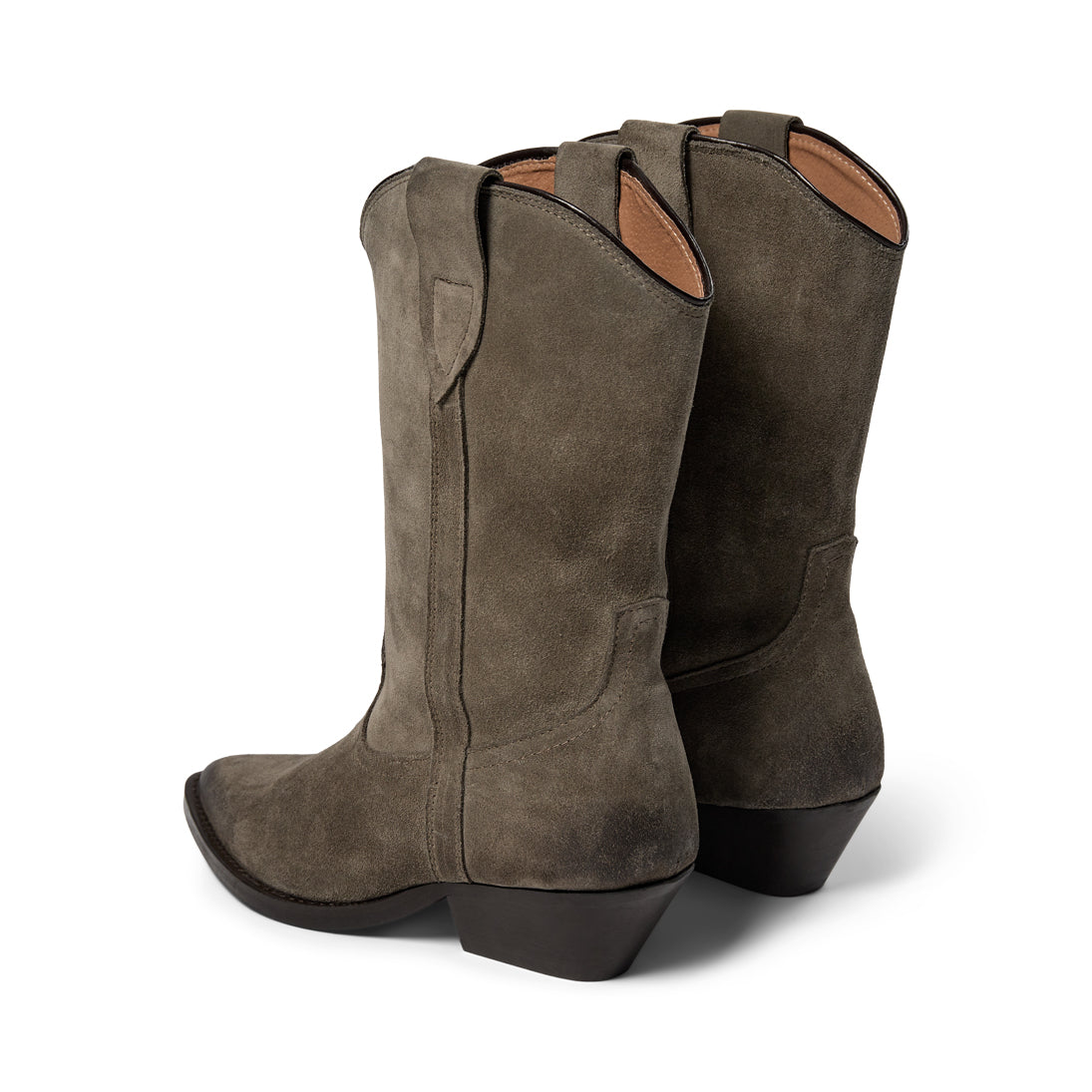 Pavement PANikki Suede Boots Khaki suede 312