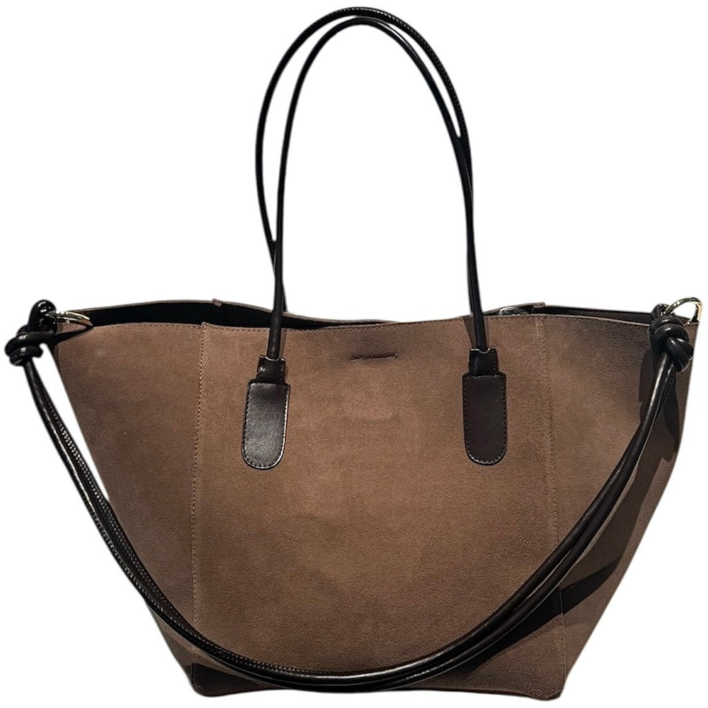 Pavement Bag PACopenhagen Bags Taupe suede 174