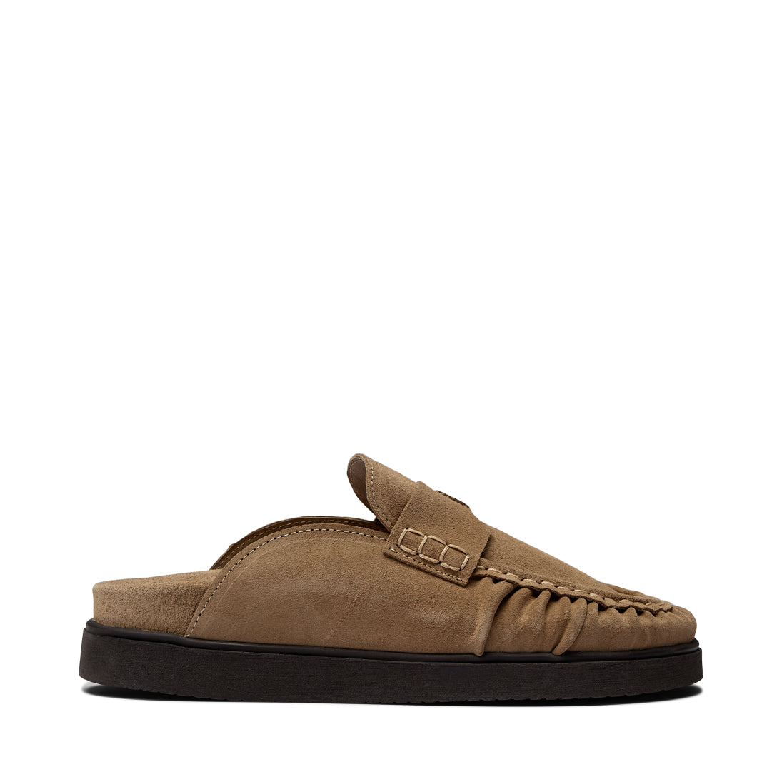Pavement PAEja Loafers Taupe suede 174