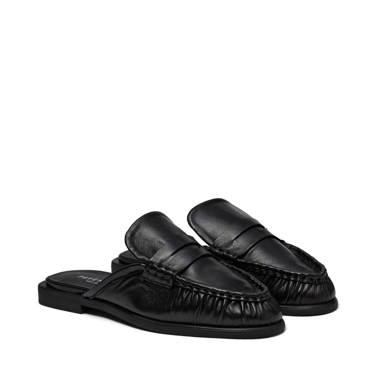 Pavement PAElmira Mule Loafers Black 020