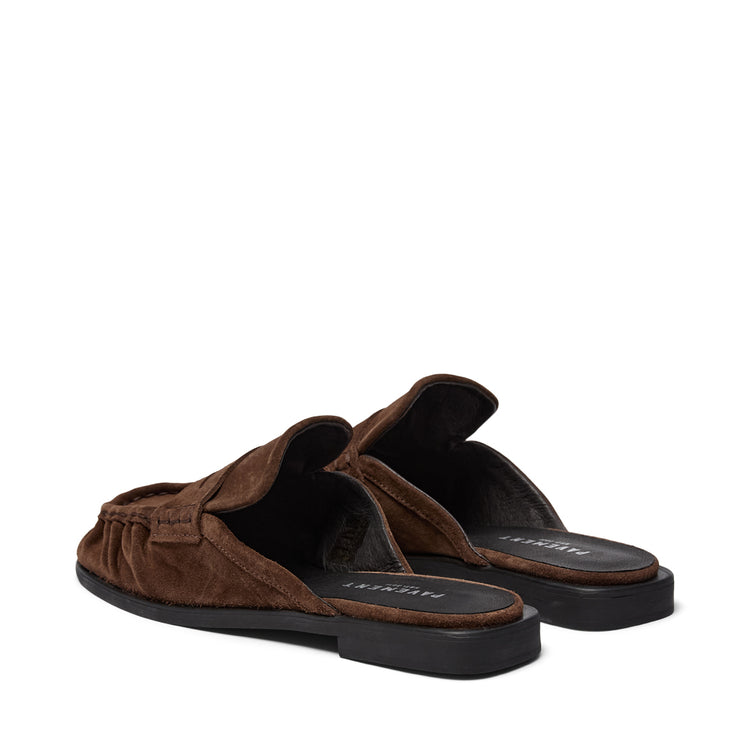 Pavement PAElmira Mule Loafers Brown suede 347