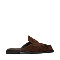 PAElmira Mule - Brown suede