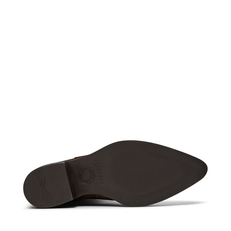 Pavement PAFinka Long boots Brown suede 347
