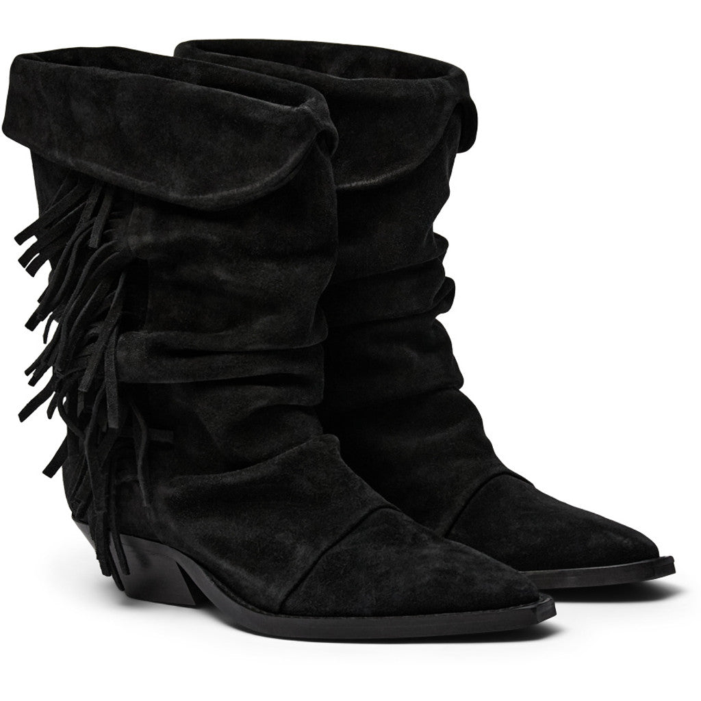 Pavement PAGale Boots Black suede 017
