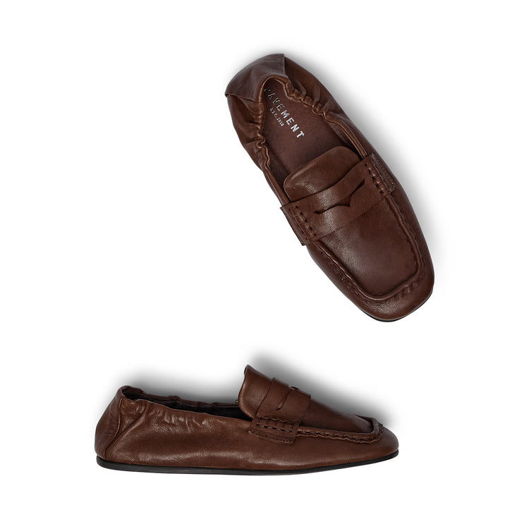 Pavement PAHelios Loafers Brown 067