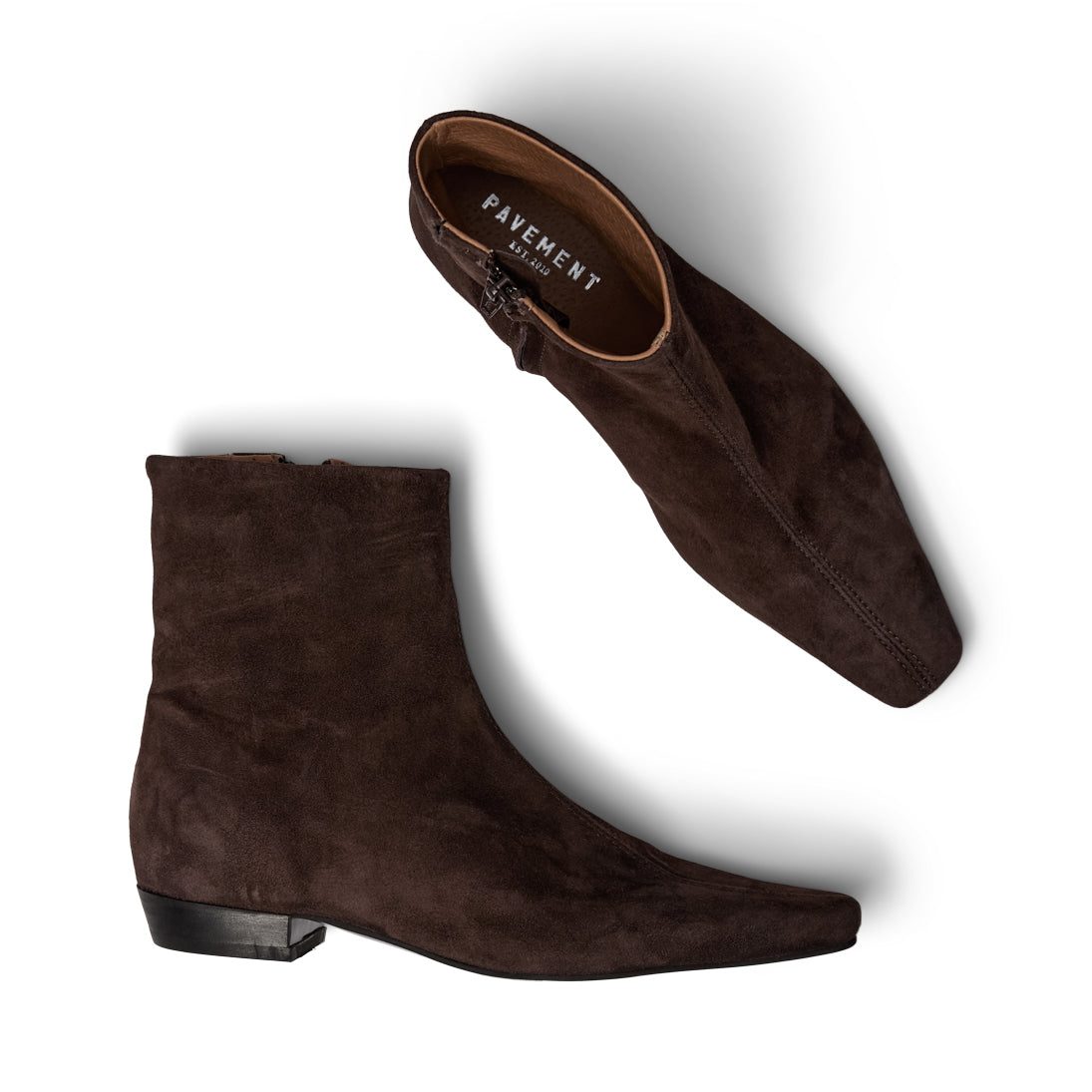 Pavement PAIsla Boots Brown suede 347